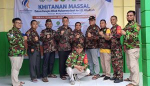 32 ANAK IKUTI KHITAN KERJASAMA BPO KOKAM KALTIM DAN BAZNAS KUKAR