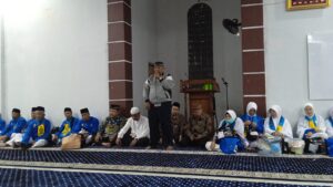 Ketua PCM Bumiayu Lepas 31 Jama’ah Haji se-Brebes Selatan di Masjid Raya Muhammadiyah H. Arman Thayfuri Bumiayu Brebes