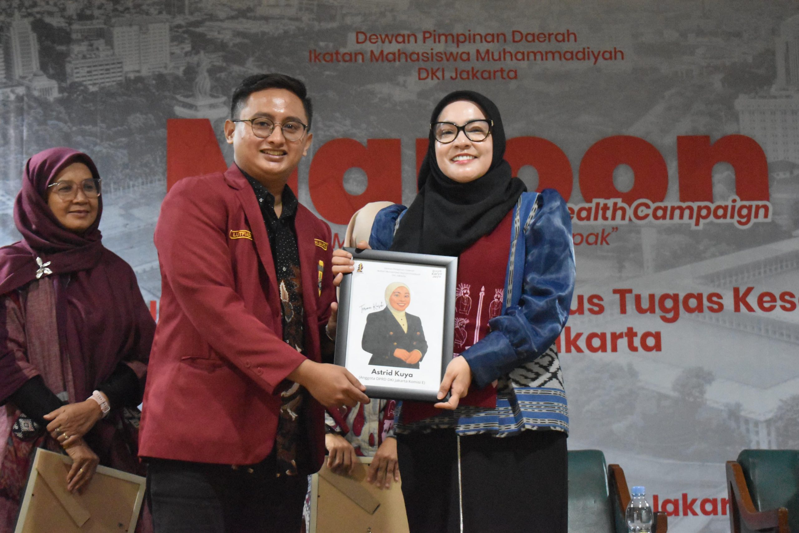 Astrid Kuya Ajak IMM Terlibat Atasi Masalah Kesehatan Jakarta