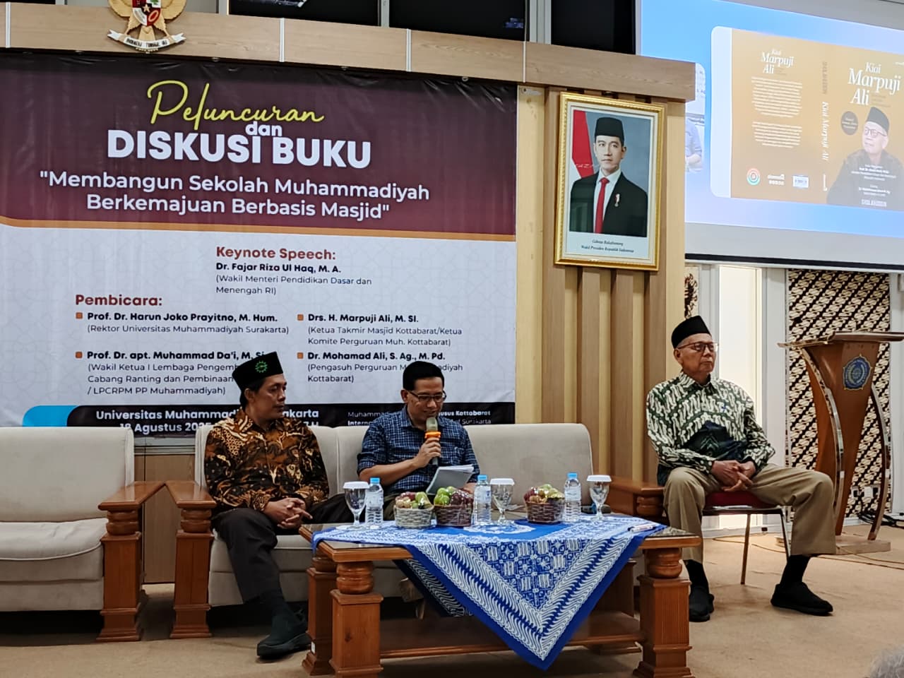 Peluncuran Tiga Buku Berbasis Masjid: Tonggak Baru Pendidikan Muhammadiyah