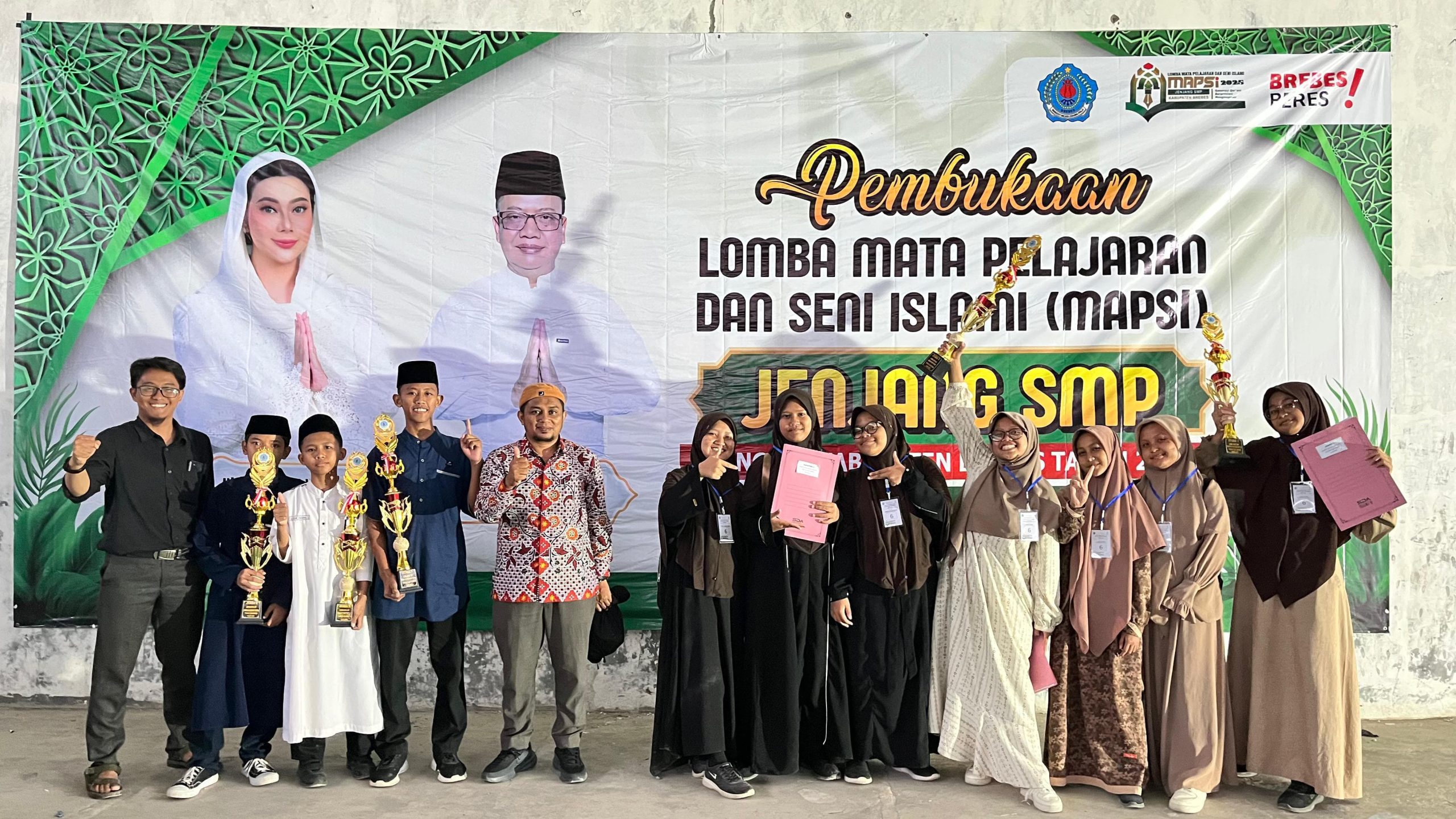 Dari Wanasari ke Panggung Provinsi, Santri MBS Wanasari Brebes Ukir Prestasi MAPSI dengan Doa dan Kerja Keras