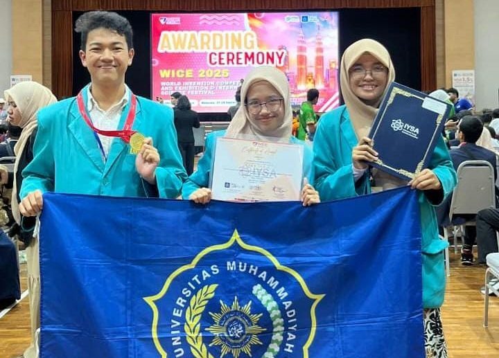 Tingkatkan Sensitivitas Insulin, Permen Yogurt Karya Mahasiswa UMS Raih Medali Emas di Ajang WICE 2025