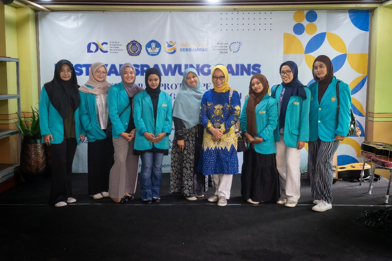 Mahasiswa Ilkom UMS Dorong Edukasi Udara Bersih dan Pencegahan TBC di Festival Srawung Sains Rusunawa Begalon