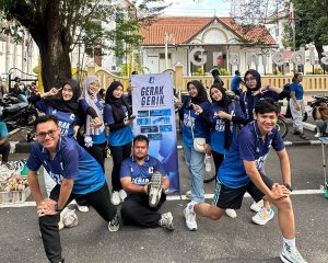 Kampanye Gerak Gerik Mahasiswa UMS Gaungkan Gaya Hidup Aktif di Ruang Publik Kota Solo