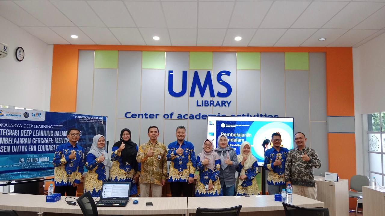 Prodi Pendidikan Geografi UMS Tuntaskan Hibah PKKB 2025, Perkuat Transformasi Pendidikan Berdampak