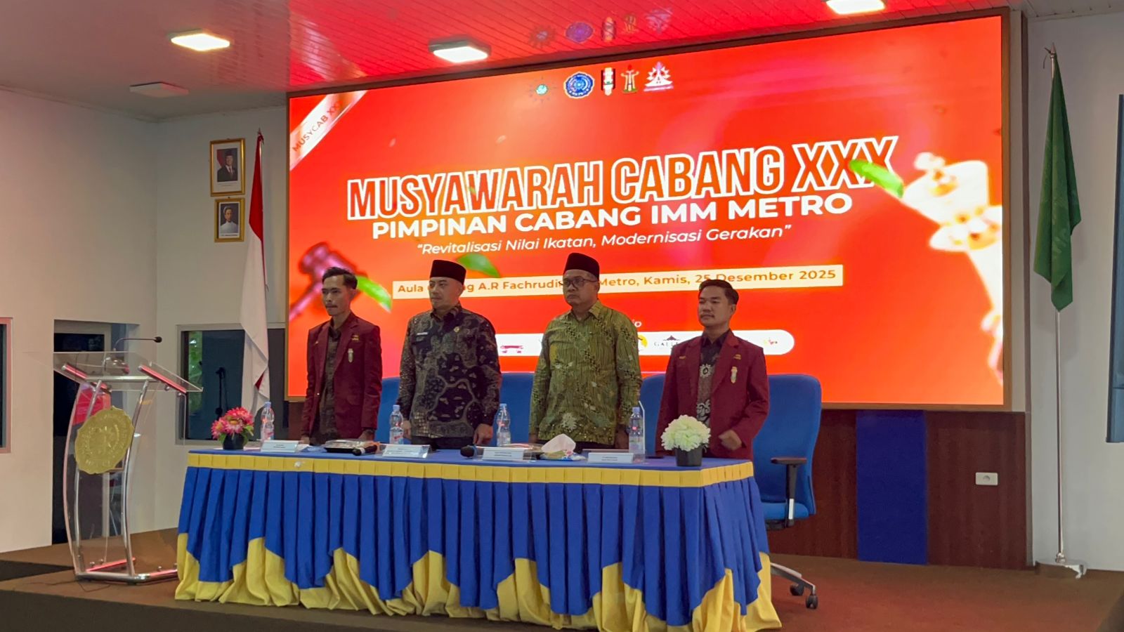 PC IMM Kota Metro Gelar Musycab XXX di Gedung AR Fachrudin UM Metro