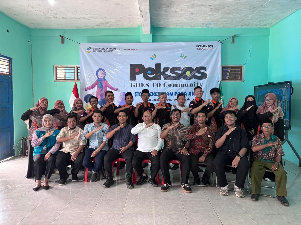 Kemensos dan Al Wasath Institute Gelar Sosialisasi Cegah Kekerasan Pada Anak
