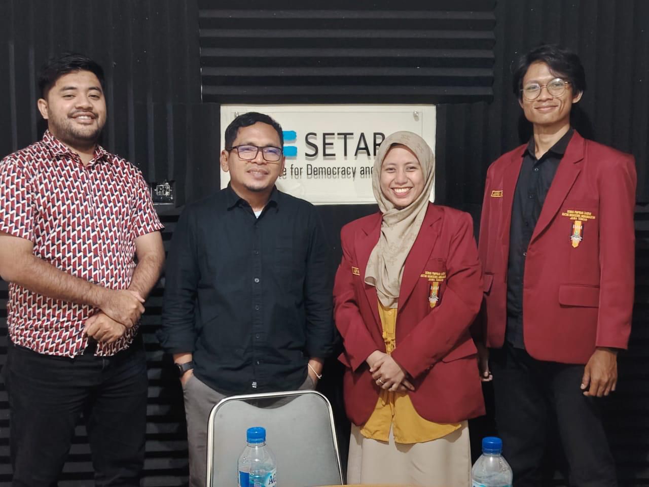 Jajaki Riset Berbasis Nilai, DPD IMM Jawa Tengah Kunjungi SETARA Institute