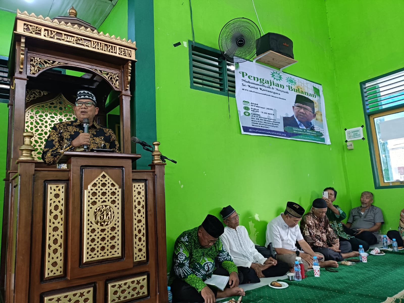 Belasan Tahun Berjalan, Pengajian Bulanan Muhammadiyah Kukar Terus Konsisten