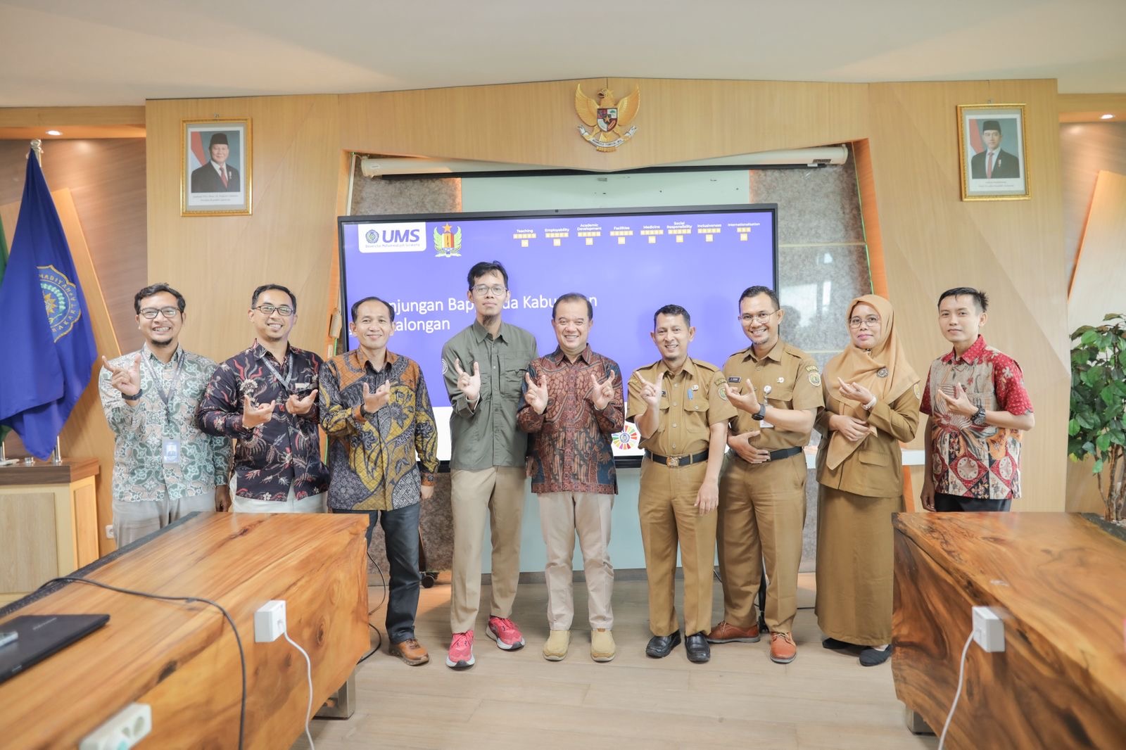 UMS Jadi Mitra Konsultasi Bapperida Pekalongan dalam Penyusunan RAD