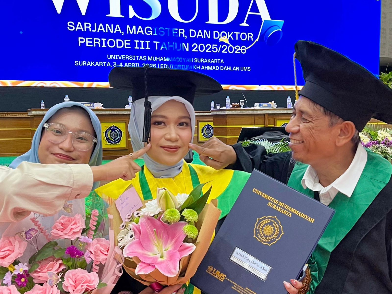 UMS Jadi Pilihan, Direktur RS UMS Percayakan Putrinya Tempuh Pendidikan Kedokteran