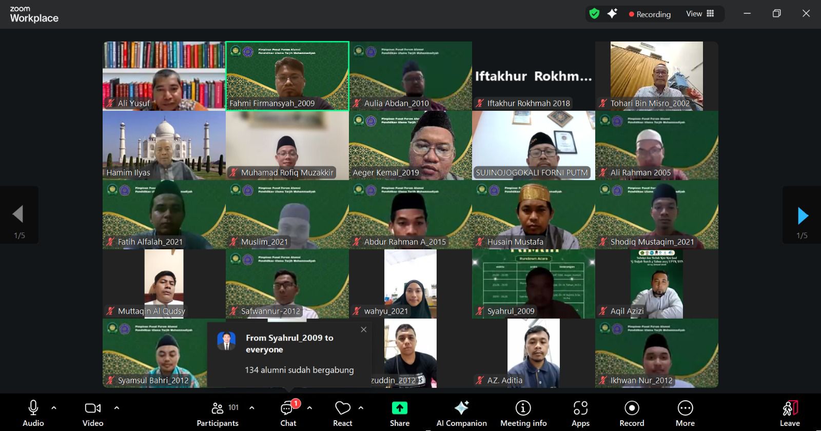 Ramah Tamah Alumni PUTM Bersama BPH dan Mudir Baru Bahas Arah Internasionalisasi dan Penguatan Kurikulum