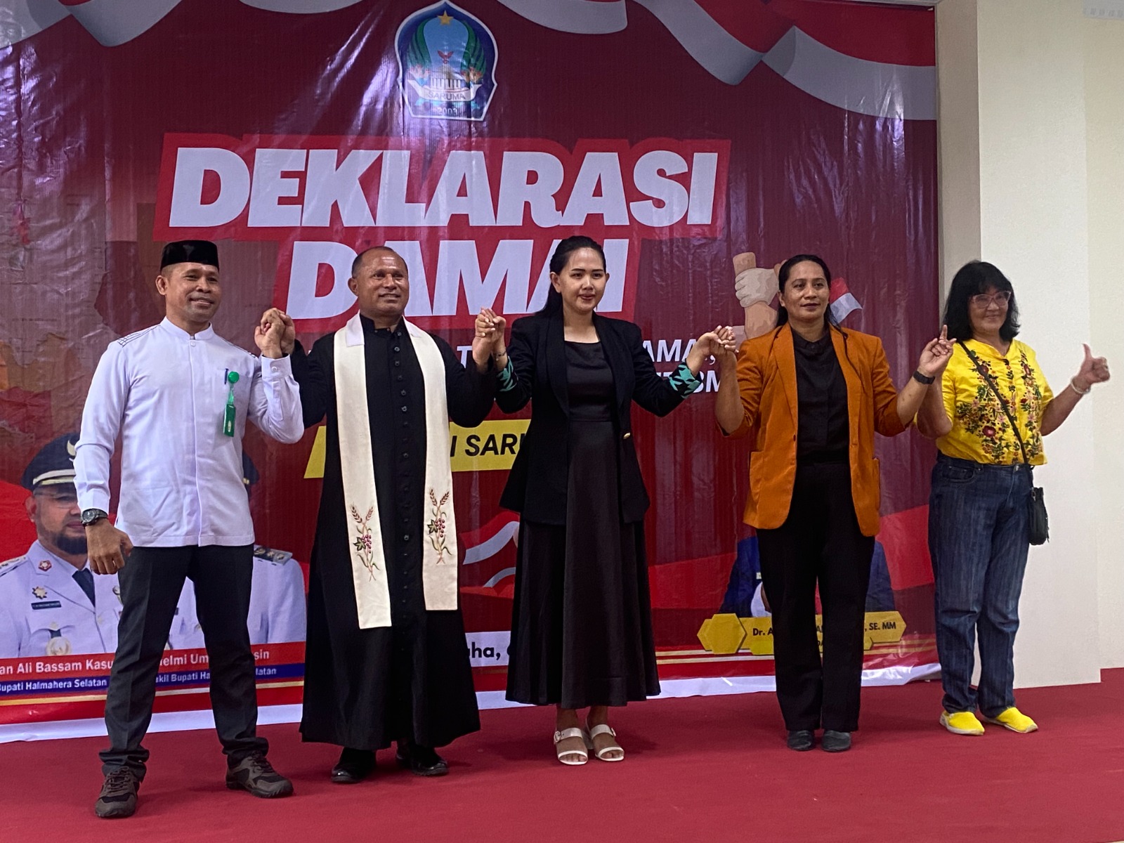 Deklarasi Damai di Halmahera Selatan, Eco Bhinneka Muhammadiyah Perkuat Kolaborasi Lintas Iman