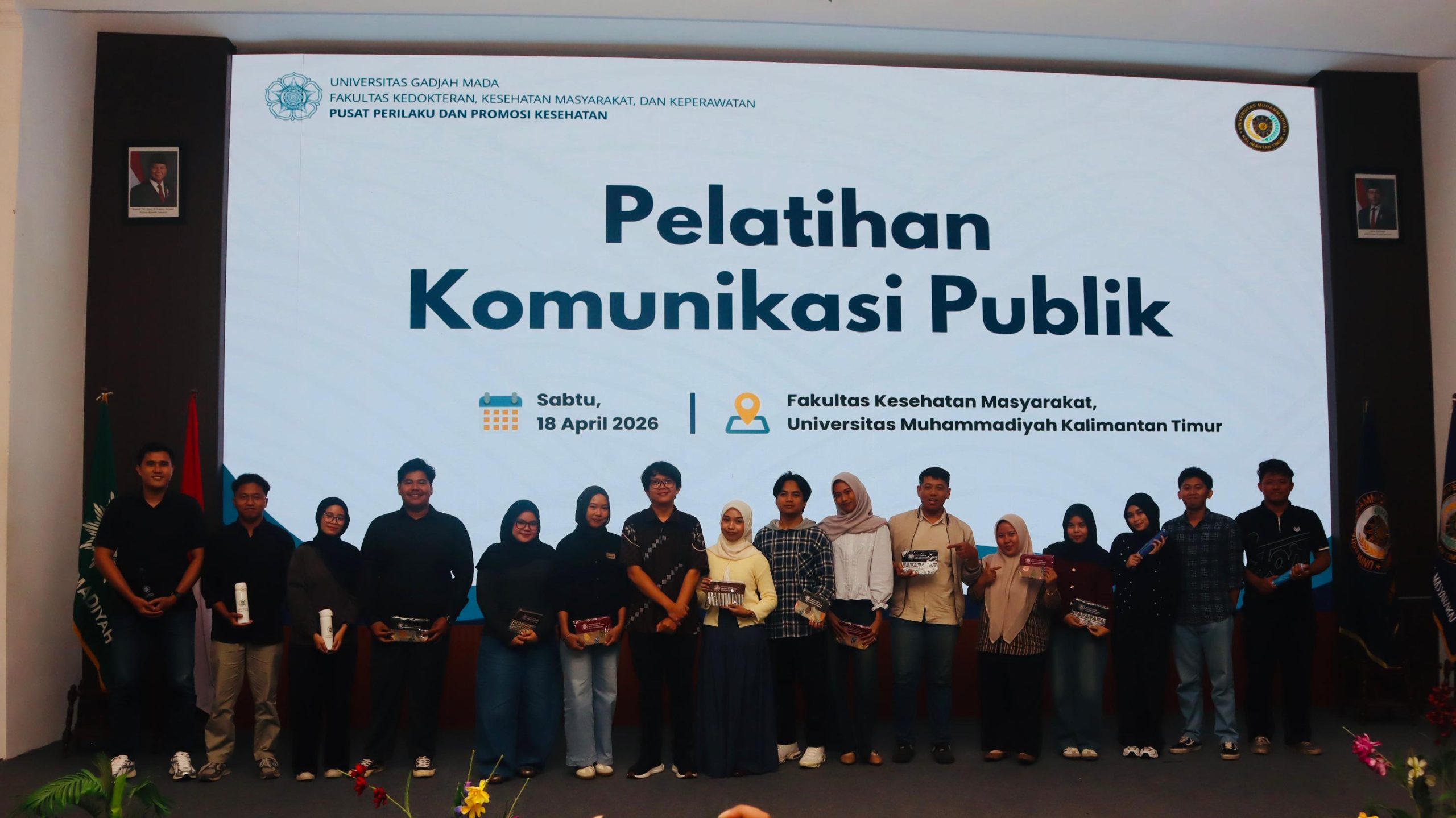 FKM UMKT Gelar Pelatihan Komunikasi Publik untuk Mahasiswa Kesehatan Masyarakat, Hadirkan Pakar dari UGM