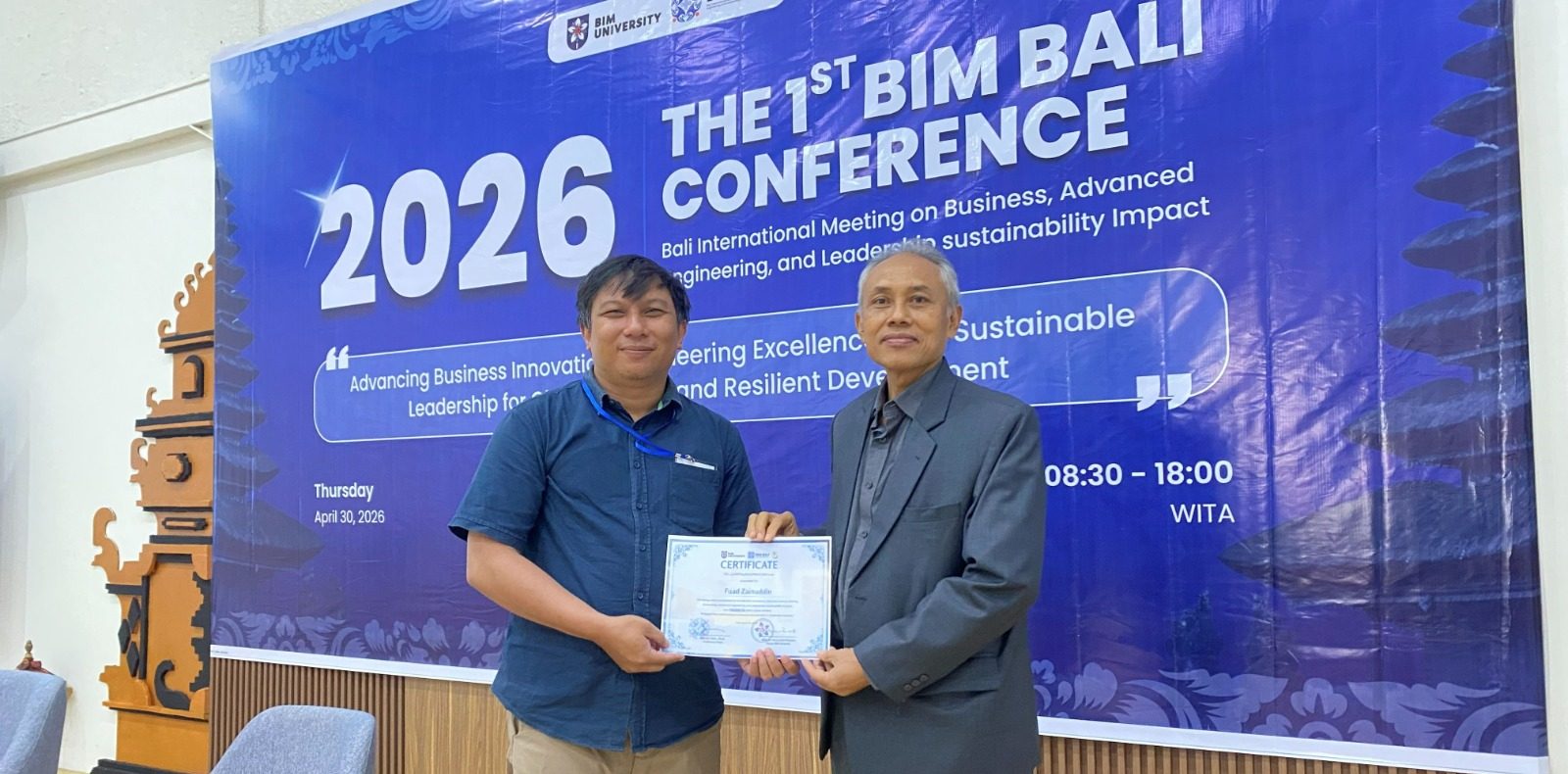 Ratusan Peserta Ikuti BIM-BALI Conference, BIM University Dorong Inovasi Global