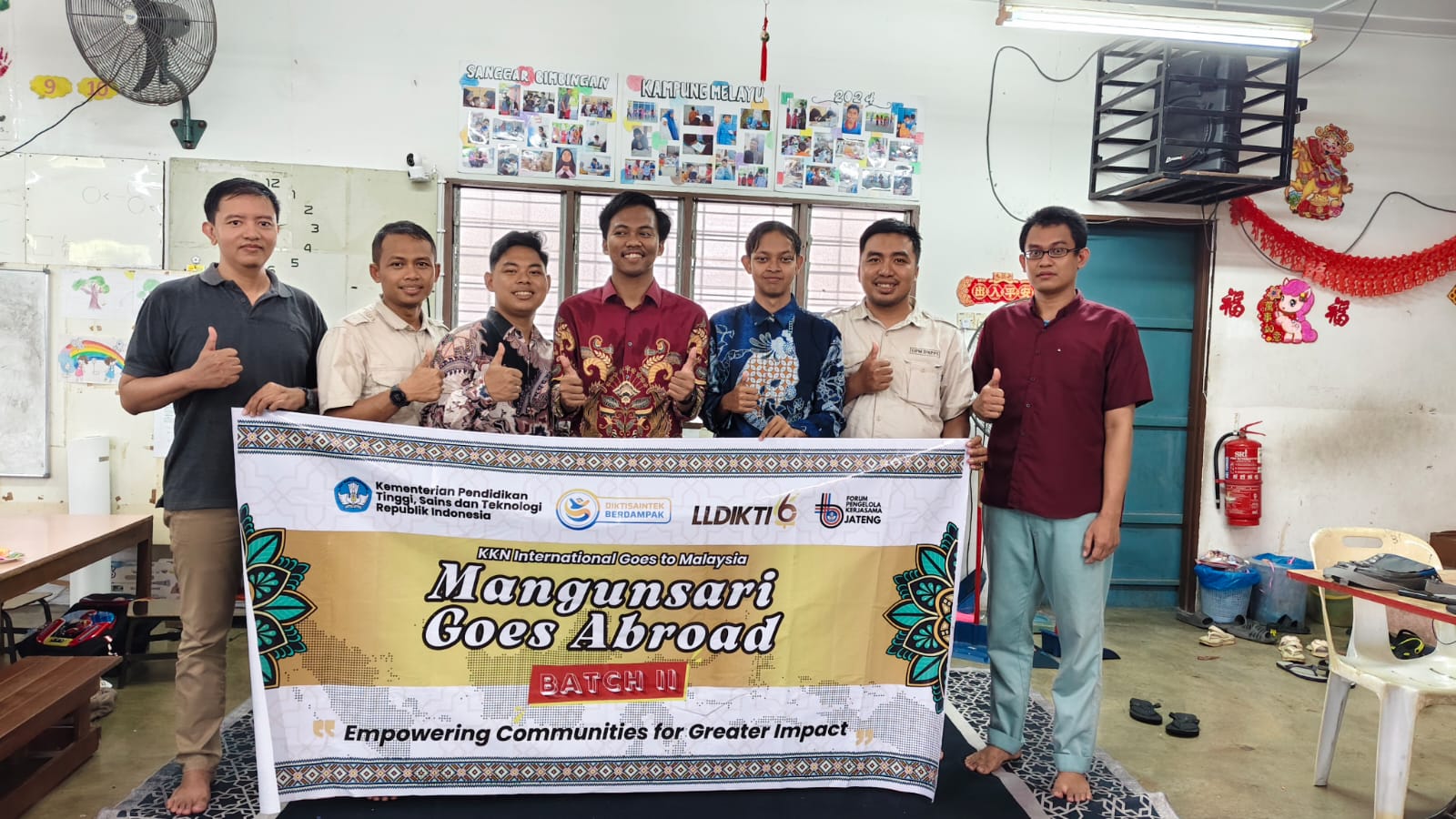 DRPPS UMS Terjunkan Tim KKN Internasional ke SB Sungai Buloh Malaysia