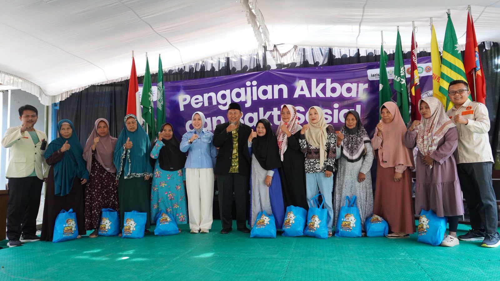 Tablig Akbar AMM Boyolali Hadirkan 1.000 Jamaah, Salurkan 500 Paket Sembako dan 15 Hewan Kurban