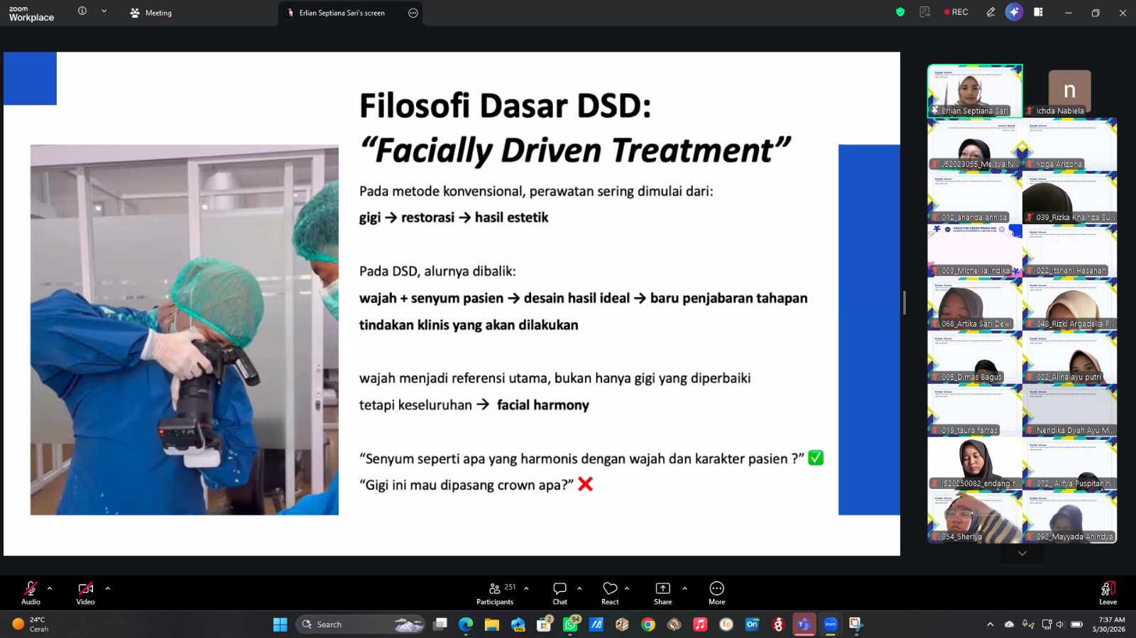 FKG UMS Bekali Mahasiswa dengan Teknologi Digital Smile Design dalam Kedokteran Gigi Modern