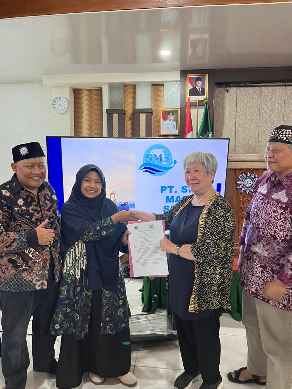 SMA Muhammadiyah Al-Ghifari Batanghari Lampung Gandeng PT Siana Marina Service, Buka Peluang Alumni Kerja di Luar Negeri