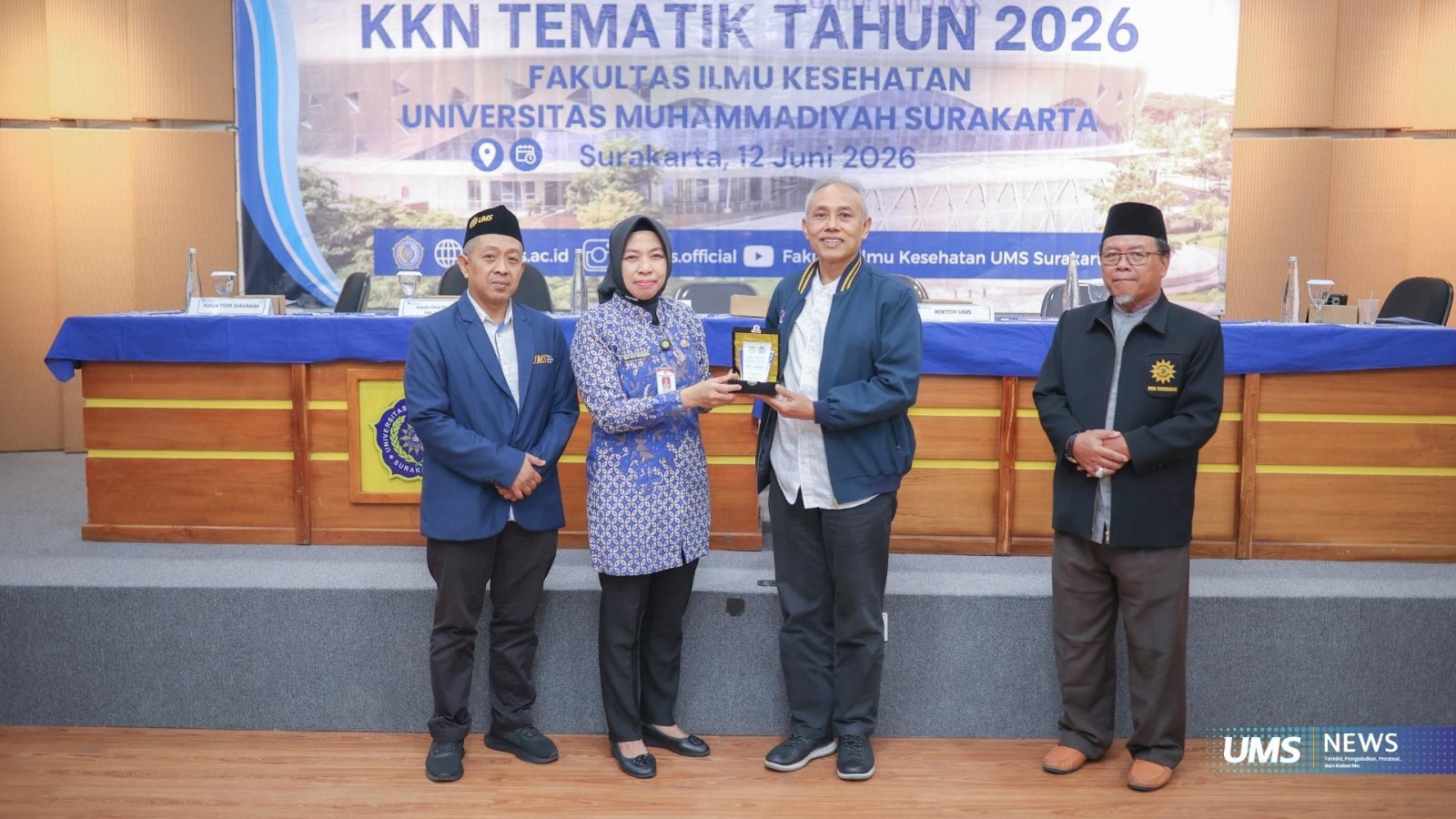 FIK UMS Terjunkan 630 Mahasiswa KKN Tematik, Perkuat Sinergi Kesehatan Masyarakat di Sukoharjo