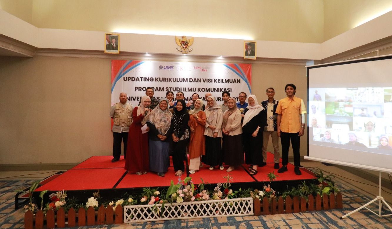 Perkuat Relevansi Pendidikan, Ilmu Komunikasi UMS Adakan Diskusi Updating Kurikulum dan Visi Keilmuan