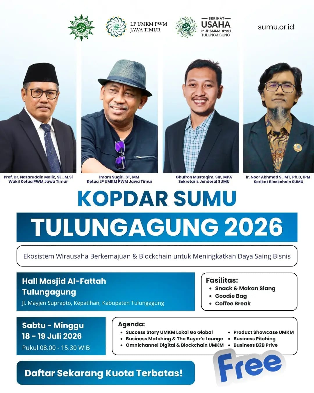 Kopdar SUMU Tulungagung 2026 Angkat Blockchain untuk Tingkatkan Daya Saing Wirausaha