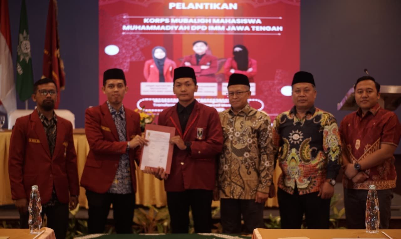 Pelantikan Pengurus Baru, KM3 DPD IMM Jateng Siap Rekonstruksi Arah dalam Transformasi Dakwah Progresif di Era Post-Truth”