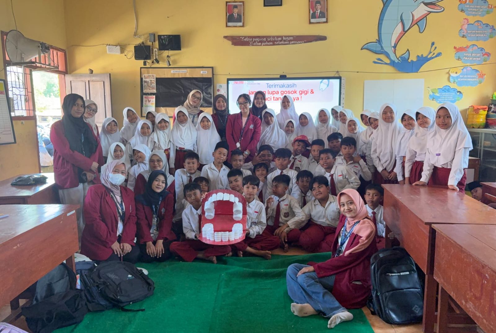 Mahasiswa KKN Kelompok 09 Desa Purut UMSURA Gelar Edukasi Kesehatan Gigi dan Mulut serta PHBS