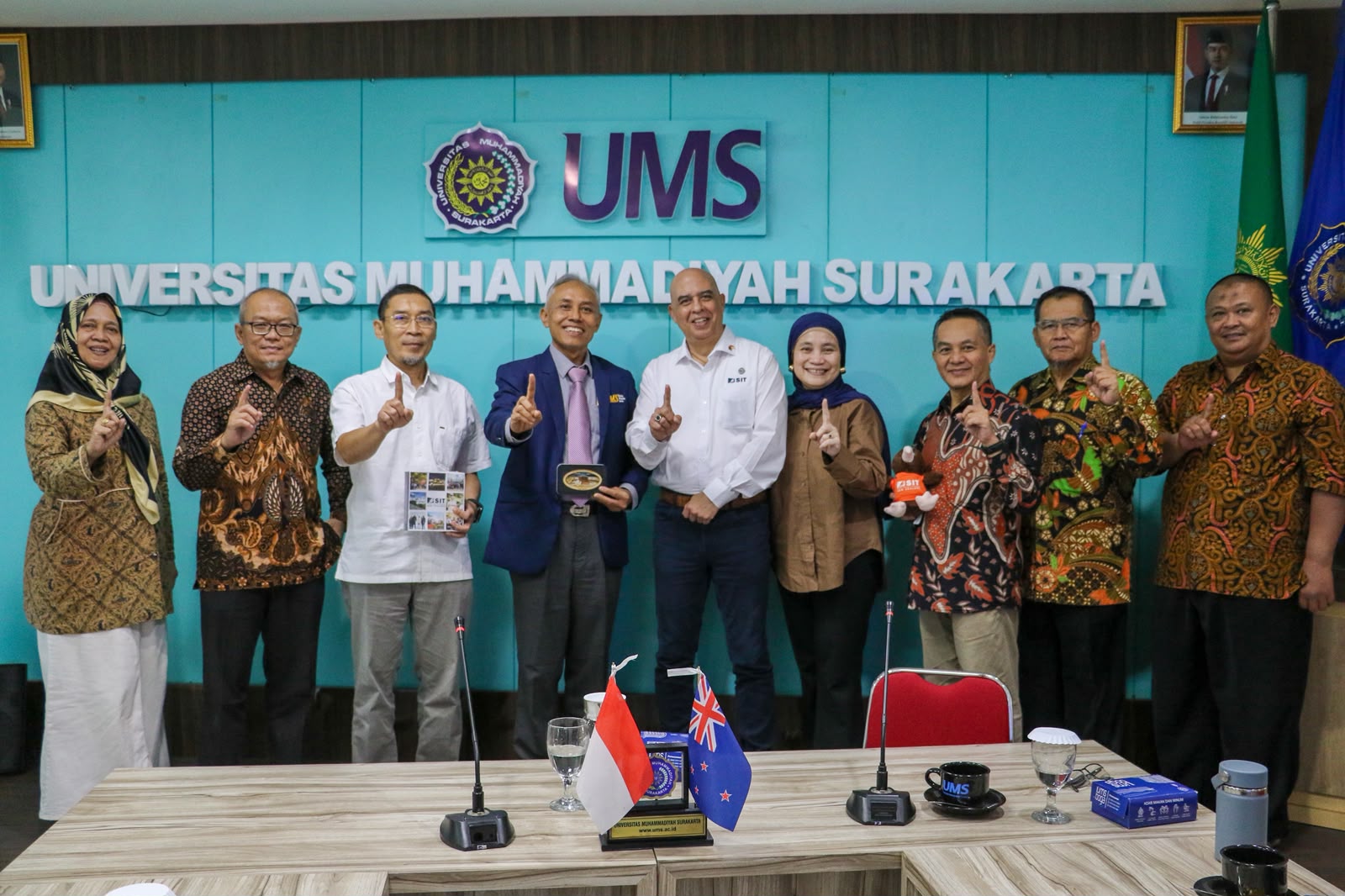UMS dan SIT Selandia Baru Jajaki Kerja Sama Strategis, Siapkan Pilot Project