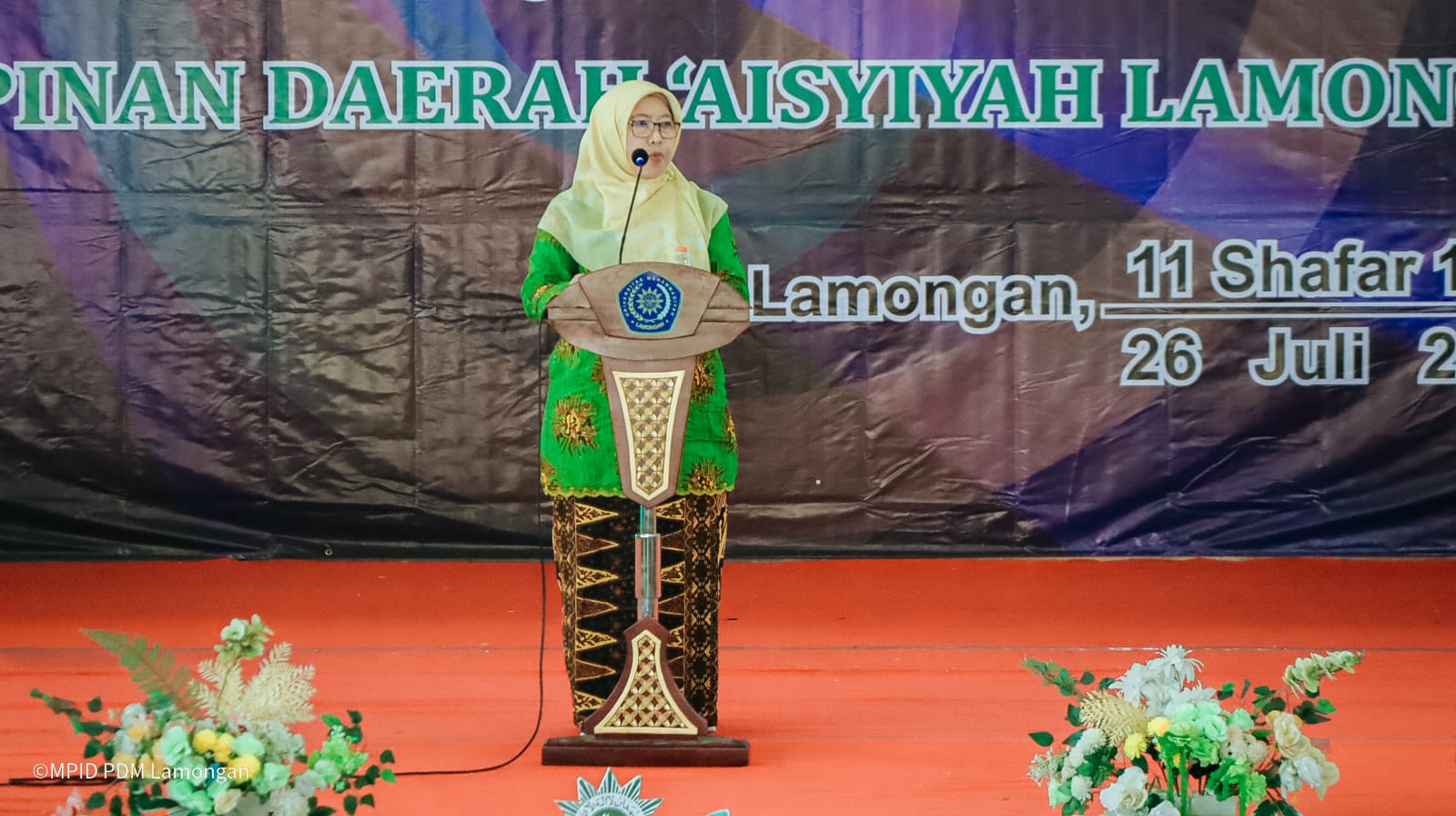 Meneladani Nyai Walidah, Ribuan Kader ‘Aisyiyah Lamongan Diajak Menyebar Kasih Sayang Lewat Aksi Nyata
