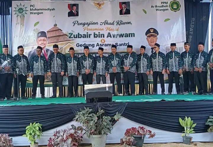8 Pengajian Selapanan serentak, Muhammadiyah Banyumas Kukuhkan 2 PRM dan Resmikan 1 Asrama Santri serta 3 Masjid