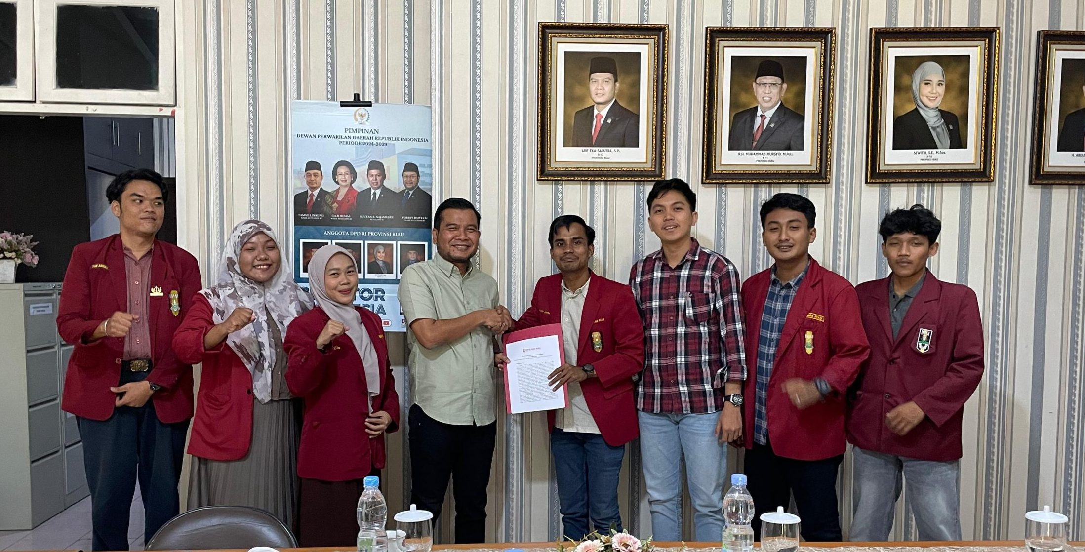 DPD IMM Riau Dorong Keadilan untuk Daerah Penghasil SDA, Serahkan Kajian Akademik kepada DPD RI