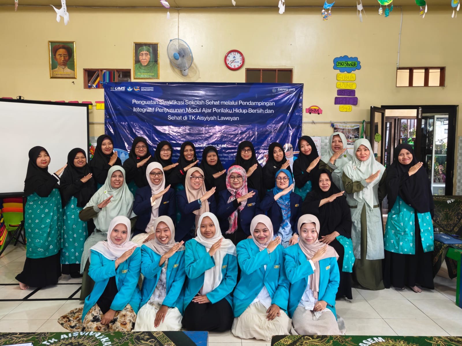 Dosen UMS Dampingi Guru PAUD Susun Modul PHBS, Wujudkan Sekolah Sehat Berbasis Nilai Islami
