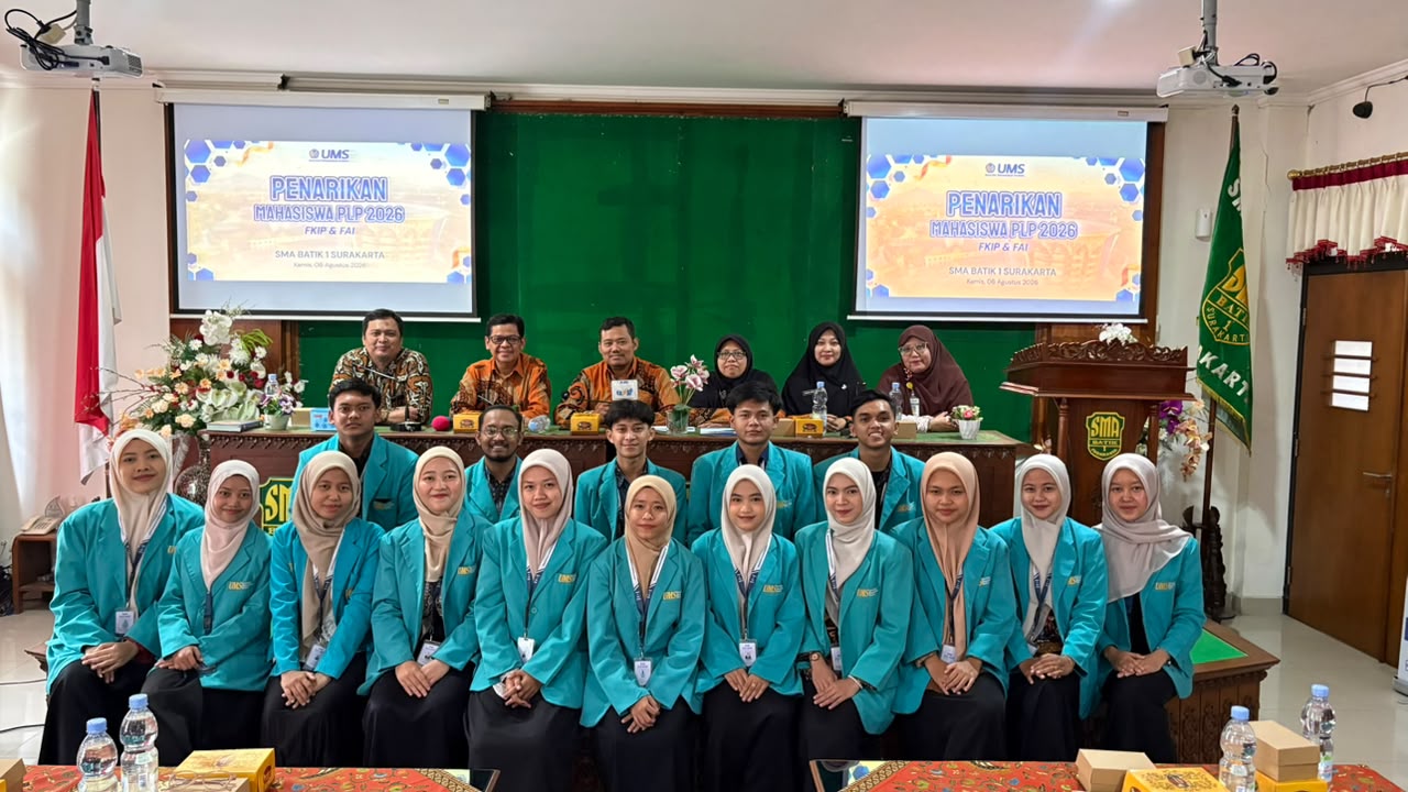 Tuntas Praktik Mengajar, SMA Batik 1 Surakarta Apresiasi Kontribusi Mahasiswa UMS