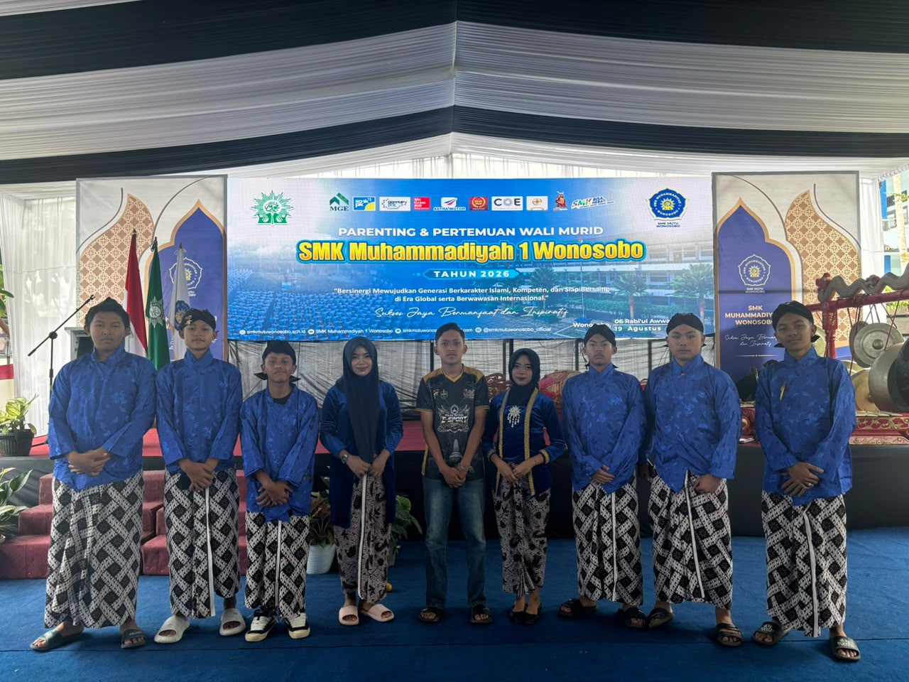 Pentas Karawitan Jayawindra Kalijaga Meriahkan Parenting dan Pertemuan Wali Murid SMK Muhammadiyah 1 Wonosobo