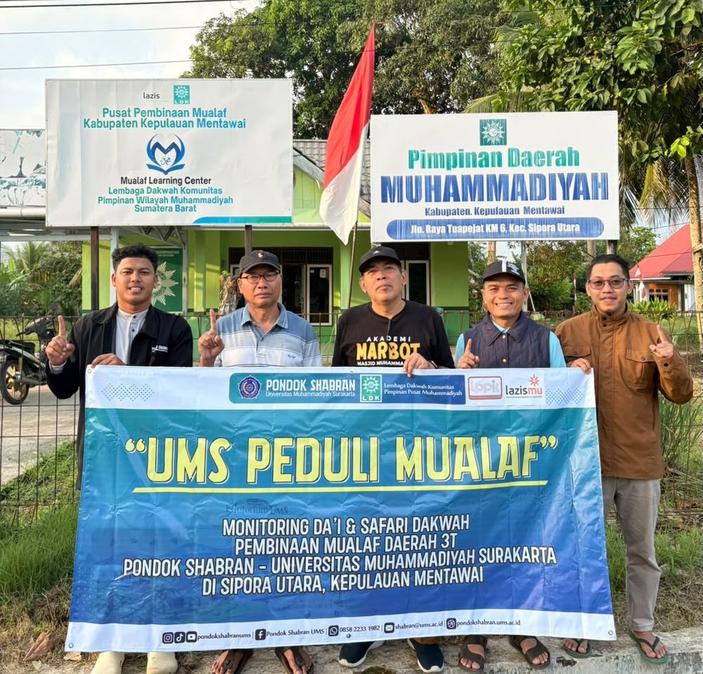 UMS Peduli Mualaf: Menembus Samudra, Menyalakan Harapan di Kepulauan Mentawai