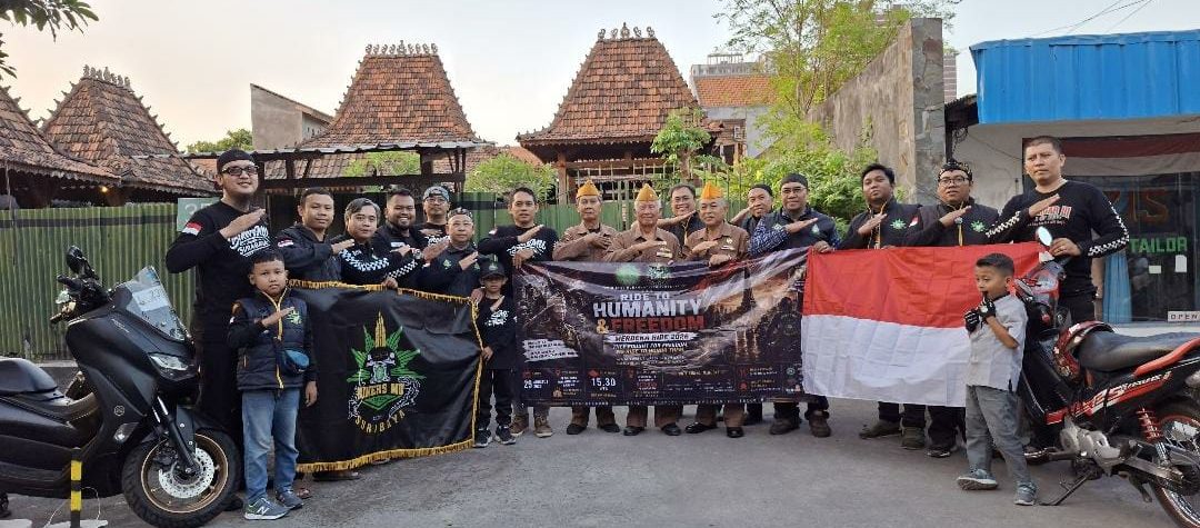 Agenda BikersMu Chapter Surabaya dalam Rangka HUT Kemerdekaan RI ke 81 : Ride to Humanity and Freedom – Merdeka Ride to Honour Our Veterans”