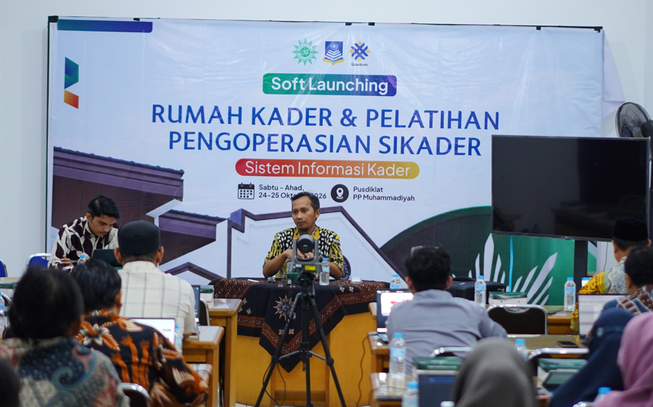 Digitalisasi Kader Muhammadiyah, MPKSDI Perkuat SiKader untuk Jaga Keberlanjutan Organisasi