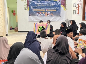 HMP PG-PAUD FKIP UMS Tingkatkan Literasi dan Kreativitas Anak melalui Panggung Cerita Gembira