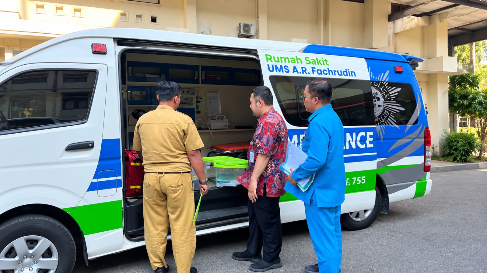 RS UMS A.R. Fachrudin Jalani Verifikasi Ambulans Gawat Darurat