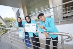Mahasiswa UMS Raih Juara Internasional lewat Inovasi Filter Air Berbahan Daun Bambu
