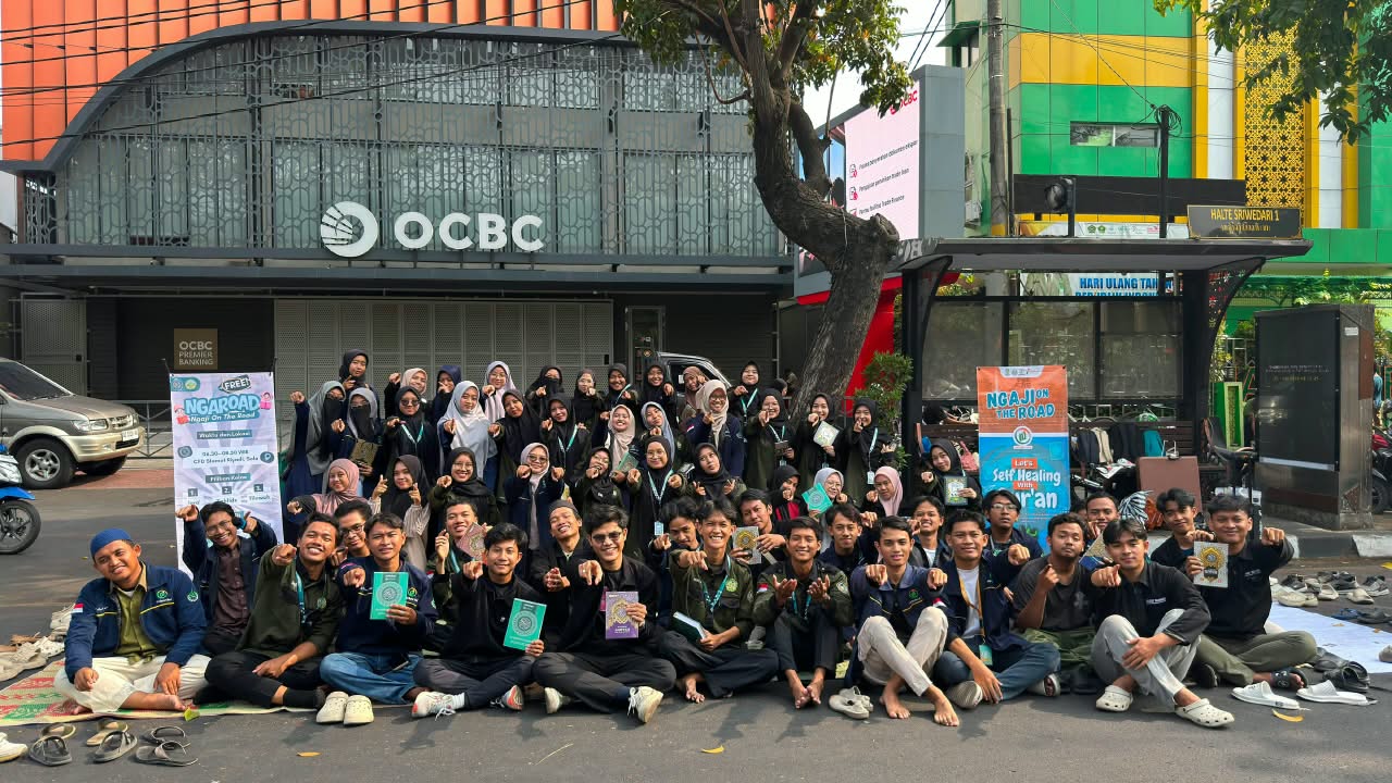 Ngaji On The Road di CFD, Organisasi Mahasiswa Perluas Syiar Al-Qur’an